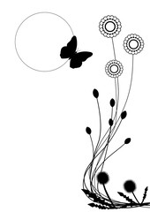 Silhouette Butterfly