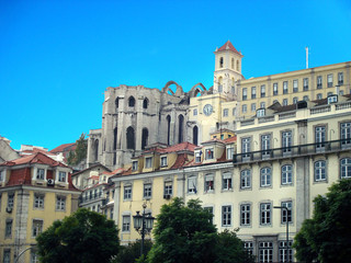 Fototapeta na wymiar Convento da Graca w Lizbonie