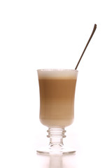 Cafe Coffee Latte in a glass