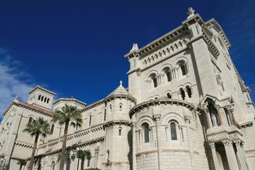Fototapeta na wymiar Katedra w Monako