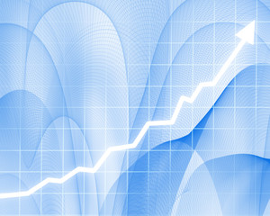 Arrow graph going up