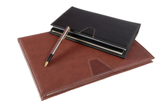 Stationery, Leather Folder