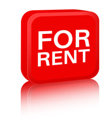 For Rent Sign - red
