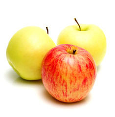 Red and yellow apples 2