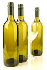 White Wine Bottles