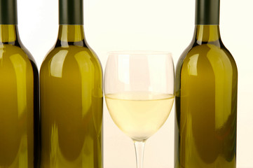 White Wine Bottles