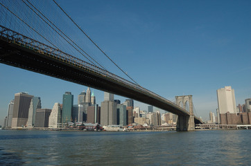 Fototapeta na wymiar New York -Brooklyn Bridge