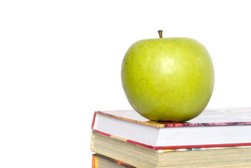  apple and  books