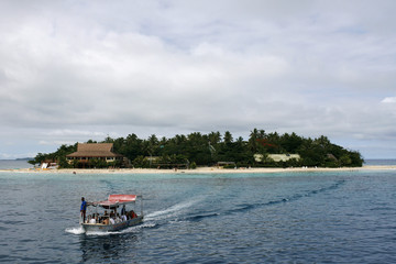 Fototapeta na wymiar Statek - Fidżi