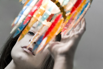How to touch colors?