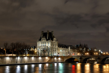 Fototapeta na wymiar Noc Paris