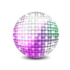 Disco ball illustration