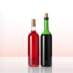 Fototapeta na wymiar bottles of wine