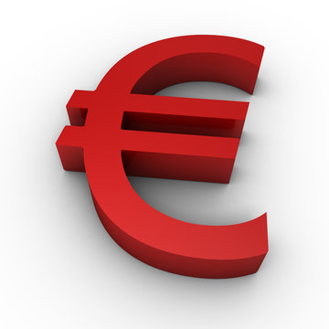 euro 3d symbol