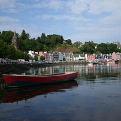 Obraz premium Tobermory harbour Mull