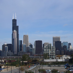 Chicago skyline from South