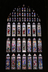 Canterbury stain glass