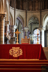 Alter inside the Canterbury Cathedral