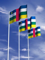 Cenral African Republic flag