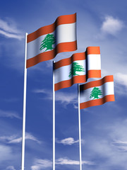 Lebanon flag