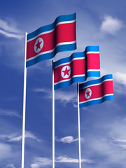 North Korean flag