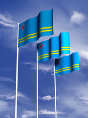 Aruba flag