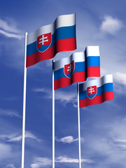 Slovakian Flag