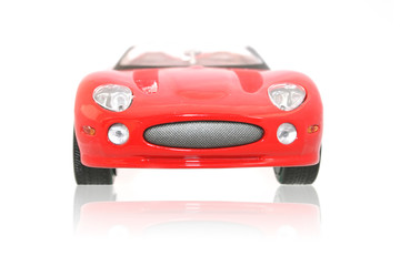 Obraz na płótnie Canvas Red sport car