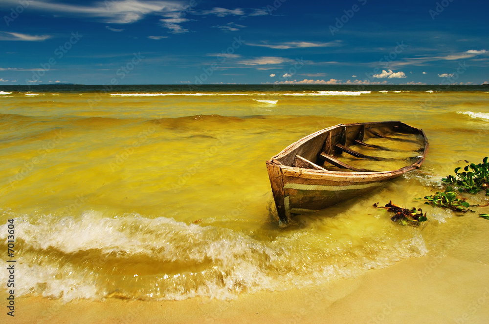 Canvas Prints tropical beach view