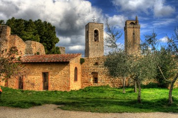 Obraz premium San Gimignano / Torre Grossa - Tuscany / Italy
