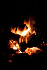 Fototapeta na wymiar Camp Fire