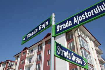 Fototapeta premium Street sign