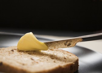 Brown Bread and Butter - obrazy, fototapety, plakaty
