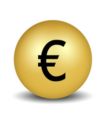 Euro Sign - gold