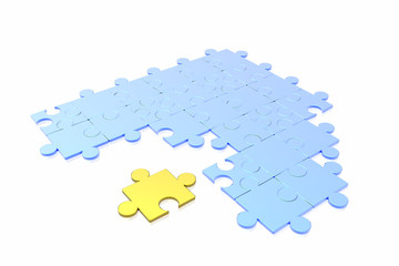 puzzle concept