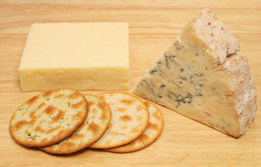 Cheese and biscuits