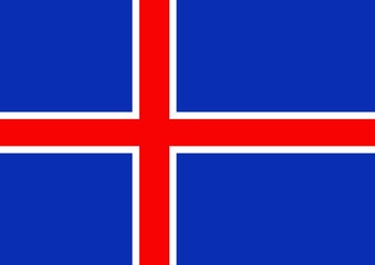 Obraz premium Iceland Flag