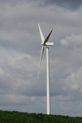 Eolienne dans l'Aisne,Picardie