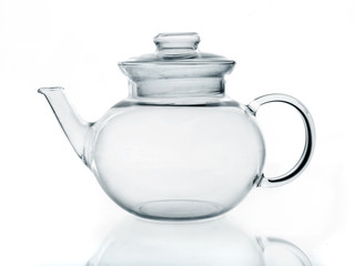 Glass teapot