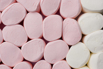 Pink And White Giant Marshmallows Background