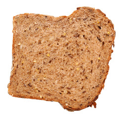 Slice of multi-grain bread