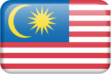 Malaysia Flag Button