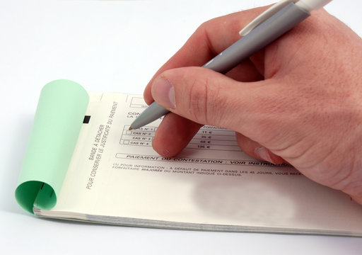 Contravention Timbre amende PV proces verbal