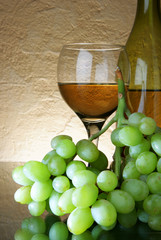 Wine and grapes