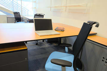 Interior of a new office