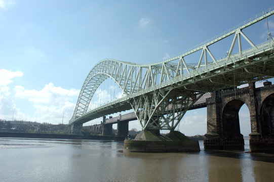 Fototapeta Suspention bridge