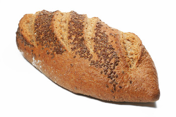 Brown Wheat Bread Loaf