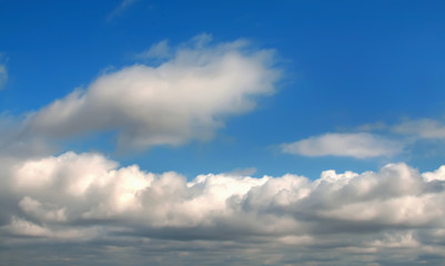 Fototapeta na wymiar series-image of the cloudy sky
