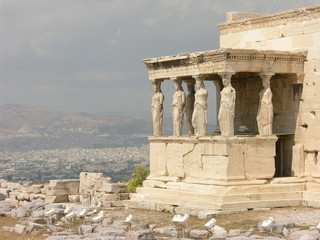 Tempel bei der Akropolis
