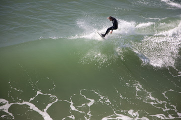 Surfer on the Edge